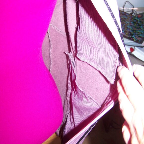 Reebok NWT Outerwear Fleece-Lined Jacket - Dusty Rose Sz S - Picture 12 of 15